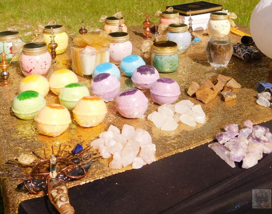 Signature Crystal Bath Bombs by: Madre'